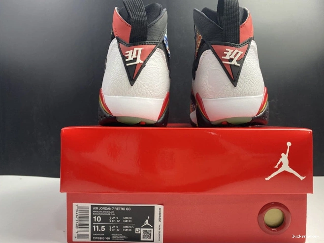 Reps LUCY CW2805-160 Retro China Greater Jordan Air 7 0807